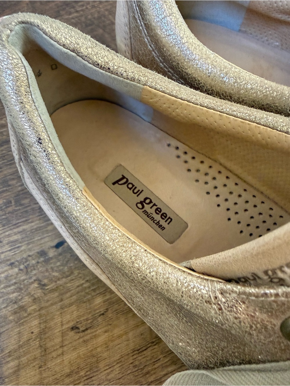 Paul Green “Posh” Rose Gold Sneakers US 7.5 - Picture 8 of 11